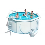 Schwimmbecken aus Stahl